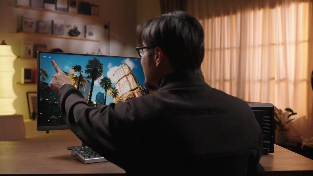 华硕发全球首款5K IPS电竞显示器 5090D带不动3A游戏《赛博朋克2077》