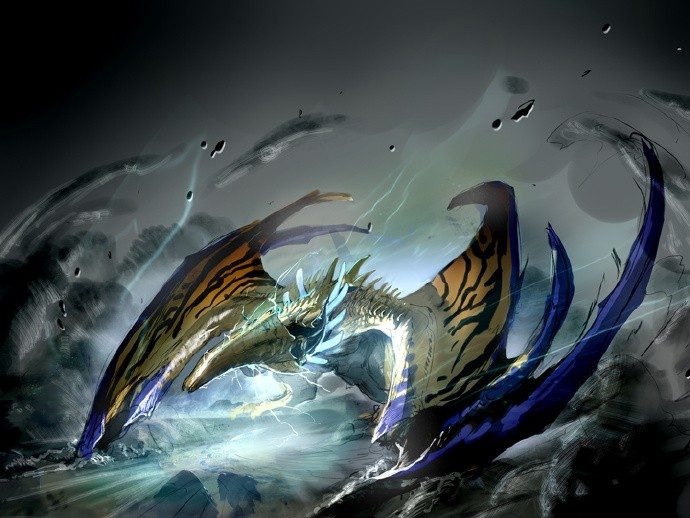 霸气煌雷龙与锁刃龙！《怪物猎人：荒野》设计草图公开