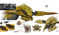霸气煌雷龙与锁刃龙！《怪物猎人：荒野》设计草图公开