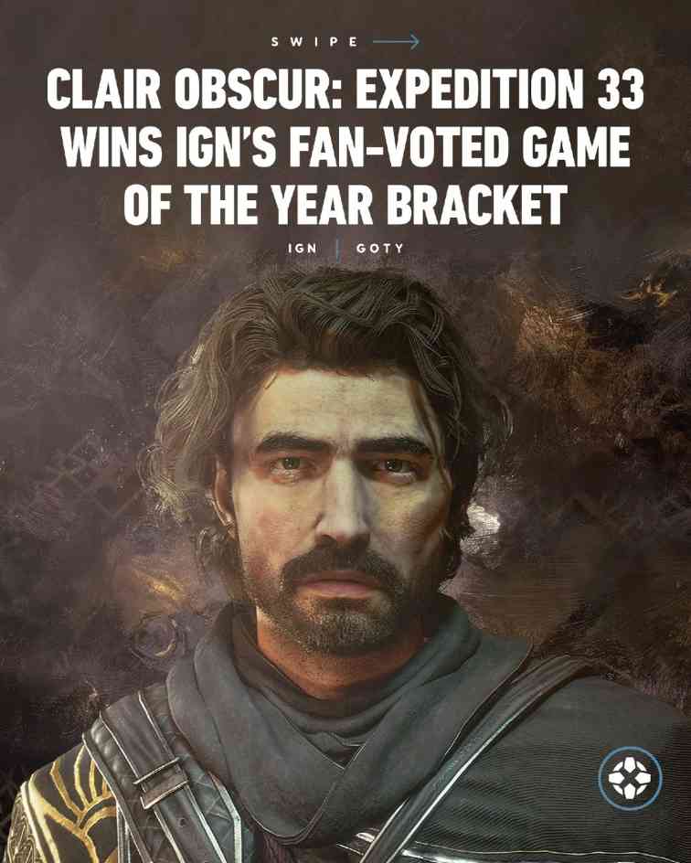 IGN玩家票选年度最佳！TGA获奖大作竟第一轮出局 