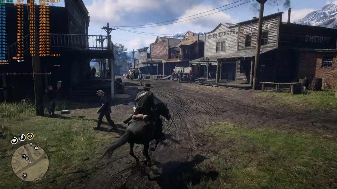 《荒野大镖客2》DLSS 4.5测试 质量模式画质甚至超过了原生分辨率