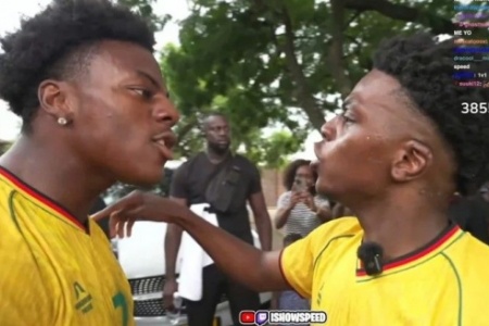 神级撞脸！甲亢哥非洲直播时偶遇“高仿版甲亢哥”