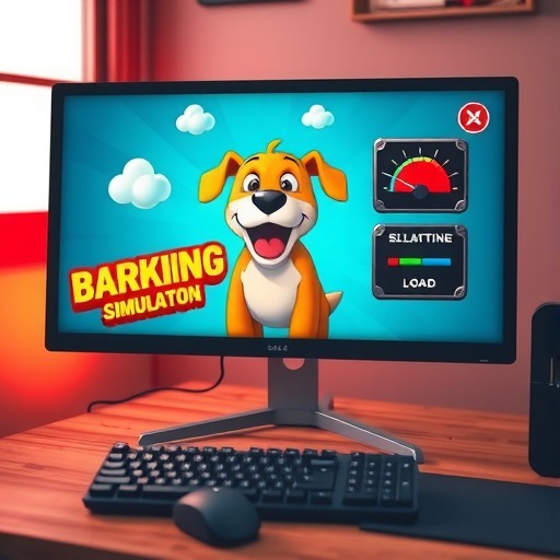 Steam新品《狗叫模拟器》：“叫得越凶分越高”的荒诞哲学与五月狂欢(图3)