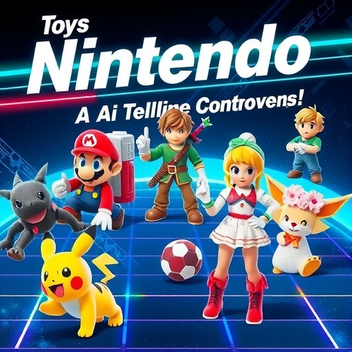 美国任天堂玩具宣传图疑似AI生成引批判 任天堂官方否认(图3)