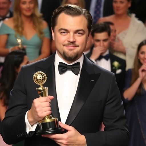 小李子金球奖当众被夸“女友不超30岁” 苦笑反应曝光(图2)