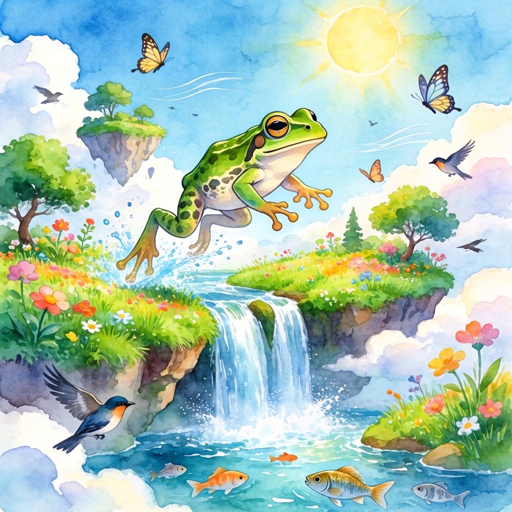 《Big Hops》登陆PC与主机 扮演小青蛙探索开放世界(图4)