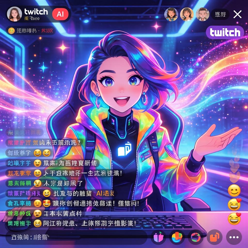 工智能虚拟主播成为Twitch平台最受欢迎的内容创作者(图2)
