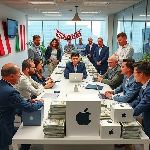 别人家的公司！《剑星》开发商全员发苹果套装加现金(图3)