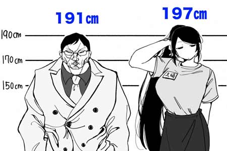 比花山薰还大只 百合漫女主197cm高 作者表示大脑混乱