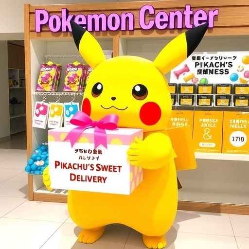 日本宝可梦中心将推Pikachu's Sweet Deliver系列新品