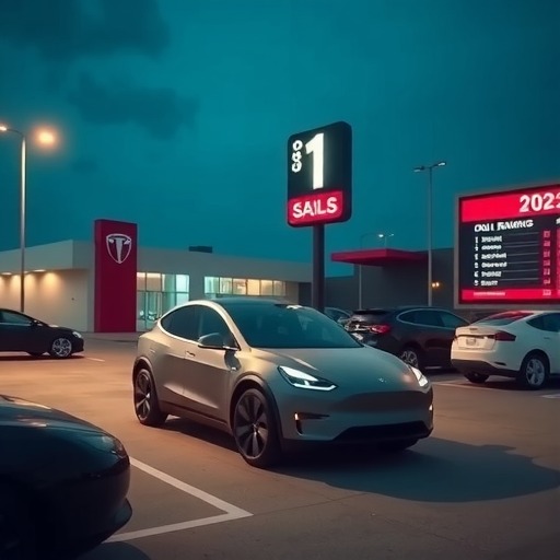 12月中国乘用车市场销量数据：特斯拉Model Y稳居第一(图2)