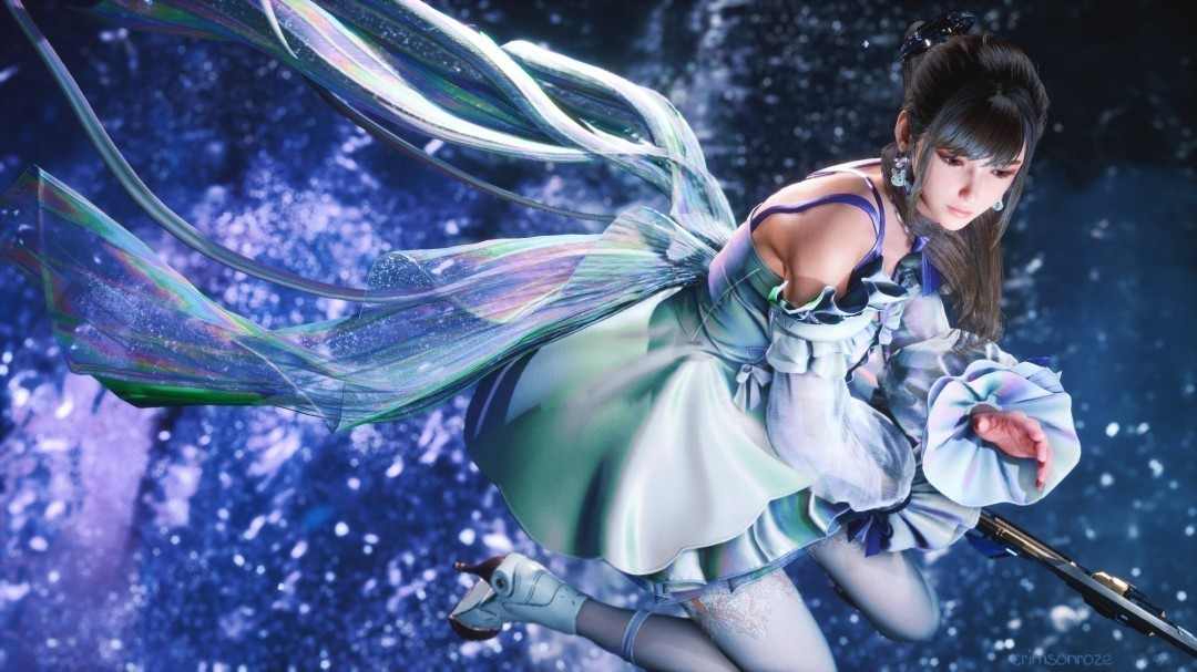 《剑星》DLSS4.5实机演示对比：头发丝更清晰自然了！