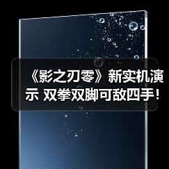 《影之刃零》新实机演示 双拳双脚可敌四手！（图1）