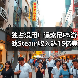 独占没用！曝索尼PS游戏Steam收入达15亿美元（图4）
