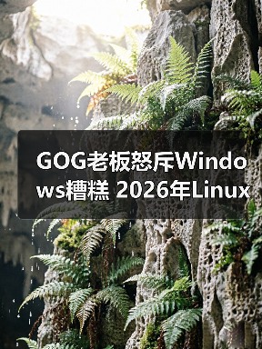 GOG老板怒斥Windows糟糕 2026年Linux游戏生态迎曙光(图2) GOG老板怒斥Windows糟糕 2026年Linux游戏生态迎曙光(图2)