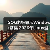 GOG老板怒斥Windows糟糕 2026年Linux游戏生态迎曙光（图4）