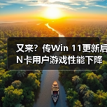 又来?传Win 11更新后 N卡用户游戏性能下降20帧(图1) 又来?传Win 11更新后 N卡用户游戏性能下降20帧(图1)