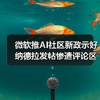 微软推AI社区新政示好 纳德拉发帖惨遭评论区翻车（图4）