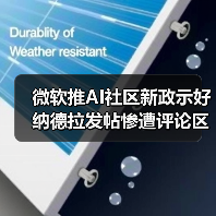 微软推AI社区新政示好 纳德拉发帖惨遭评论区翻车（图3）