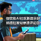 微软推AI社区新政示好 纳德拉发帖惨遭评论区翻车（图2）
