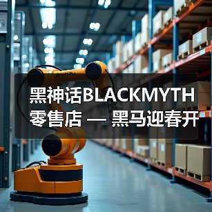 黑神话BLACKMYTH零售店 — 黑马迎春开盛会，万众同乐闹新年（图4）
