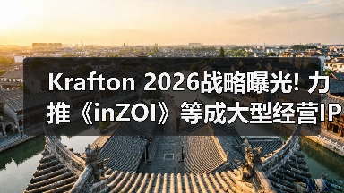 Krafton 2026战略曝光! 力推《inZOI》等成大型经营IP（图3）
