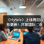 《Hytale》上线两日连推更新！开发团队“永不停歇”（图1）