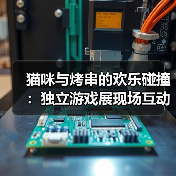猫咪与烤串的欢乐碰撞：独立游戏展现场互动全记录（图3）