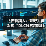 《怪物猎人：荒野》被发现“DLC越多跑越顺”怪异情况