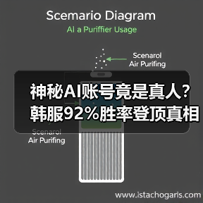 神秘AI账号竟是真人?韩服92%胜率登顶真相曝光(图2) 神秘AI账号竟是真人?韩服92%胜率登顶真相曝光(图2)