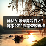 神秘AI账号竟是真人?韩服92%胜率登顶真相曝光(图1) 神秘AI账号竟是真人?韩服92%胜率登顶真相曝光(图1)