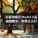 新款特斯拉Model S渲染图曝光:贯穿式大灯+迎宾动画(图3) 新款特斯拉Model S渲染图曝光:贯穿式大灯+迎宾动画(图3)