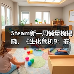 Steam新一周销量榜揭晓,《生化危机9:安魂曲》跻身前十(图1) Steam新一周销量榜揭晓,《生化危机9:安魂曲》跻身前十(图1)