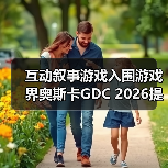 互动叙事游戏入围游戏界奥斯卡GDC 2026提名