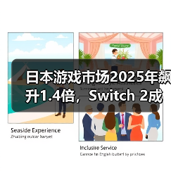 日本游戏市场2025年飙升1.4倍，Switch 2成关键驱动力？（图2）