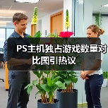 PS主机独占游戏数量对比图引热议