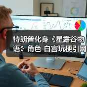 特朗普化身《星露谷物语》角色 白宫玩梗引网络热议（图1）