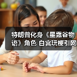 特朗普化身《星露谷物语》角色 白宫玩梗引网络热议（图3）