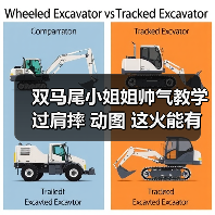 双马尾小姐姐帅气教学过肩摔 动图 这火能有我耐烧嘛（图2）