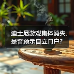 迪士尼游戏集体消失,是否预示自立门户?(图1) 迪士尼游戏集体消失,是否预示自立门户?(图1)