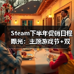 Steam下半年促销日程曝光：主题游戏节+双季大促，游戏玩家必看（图2）