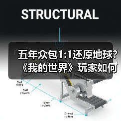 五年众包1:1还原地球？《我的世界》玩家如何打造虚拟奇迹（图1）